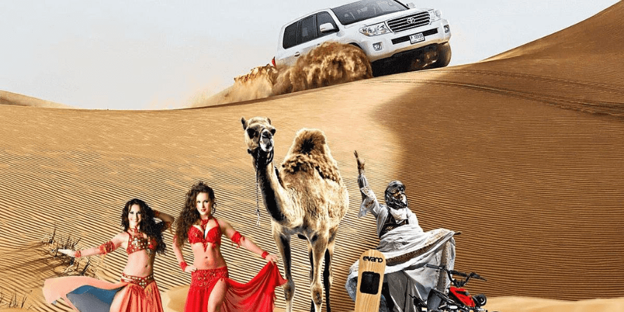 dubai with all glimpses and adventures